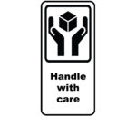 Buy Handle With Care Labels | Packing & Shipping Labels Pertaining To Handle With Care Label Printable