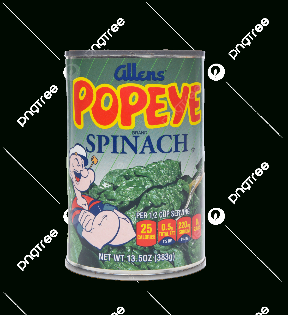 Can Of Allens Popeye Spinach Sailor, Editorial, Illustrative, Toon for Popeye Spinach Can Label Printable