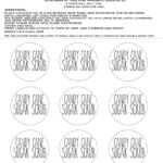 Candy Cane Sugar Scrub + Free Printable Labels   Mother Thyme In Sugar Scrub Printable Label