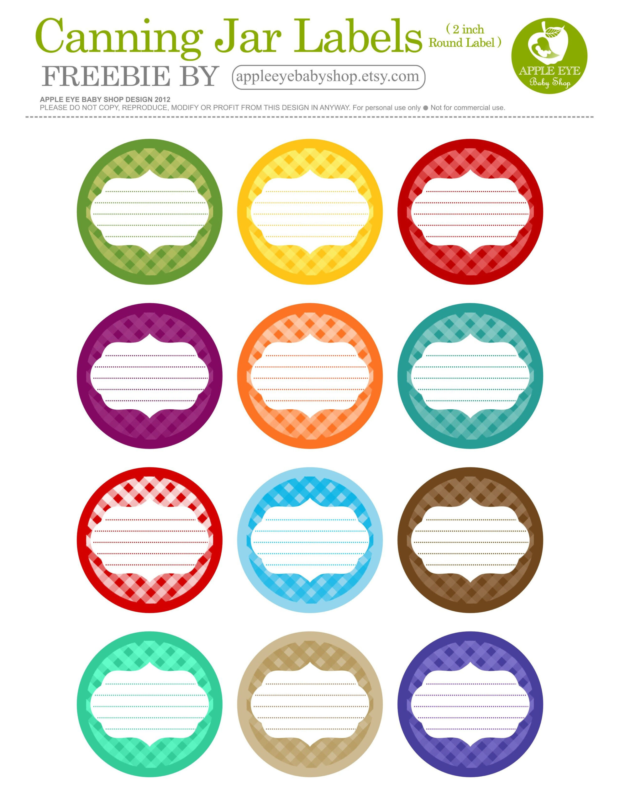 Canning Jar Labels Printable Free - Printable Party Favors intended for Jar Label Templates Free Printable