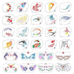 Carnival Face Stencils Eye Painting Templates For Children Adults For Free Printable Face Painting Stencils