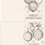 Christmas Card Coloring Pages! In Free Printable Foldable Coloring Printable Christmas Cards