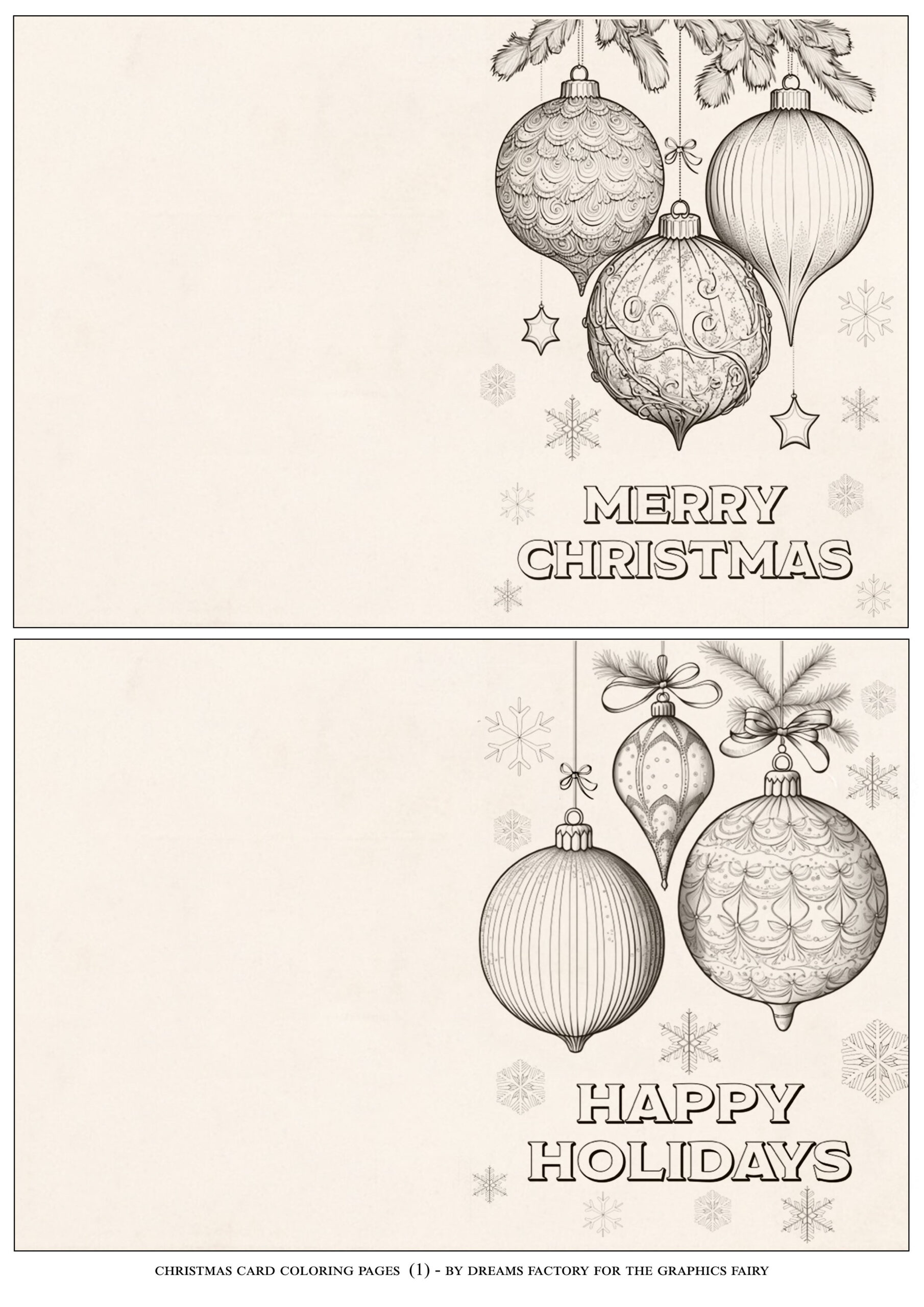 Christmas Card Coloring Pages! in Free Printable Foldable Coloring Printable Christmas Cards