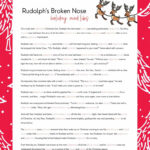 Christmas Mad Libs For Kids  Rudolph Edition   Frosted Blog Regarding Free Printable Christmas Mad Libs