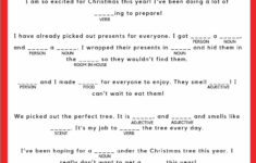 Christmas Mad Libs - Jac Of All Things intended for Free Printable Mad Libs For Christmas