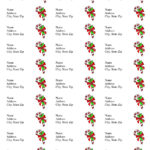 Christmas Mailing Labels Printable   Printable Party Favors Regarding Free Printable Avery Christmas Labels