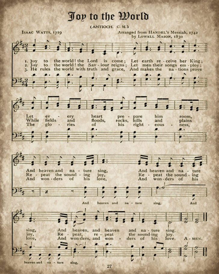 Free Printable Christmas Sheet Music