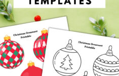 Christmas Ornament Printable — Gathering Beauty pertaining to Free Printable Printable Christmas Templates