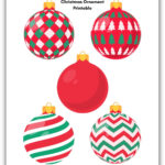 Christmas Ornament Printable — Gathering Beauty With Regard To Free Printable Christmas Cutouts Decorations