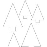 Christmas Tree Outline   Childhood Magic With Regard To Free Printable Xmas Tree Template
