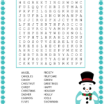 Christmas Word Search (Free Printable Pdf Puzzles) – Free Regarding Free Printable Word Searches For Christmas