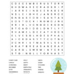 Christmas Word Search Printable (For Kids Or Adults) Intended For Free Printable Word Searches For Christmas