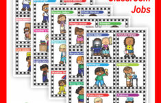 Classroom Job Ideas - Your Therapy Source with Free Printable Classroom Jobs For Preschool