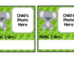Classroom Labels   Koala Themepeanut Butter And Jelly Creations Within Koala Printable Label Template