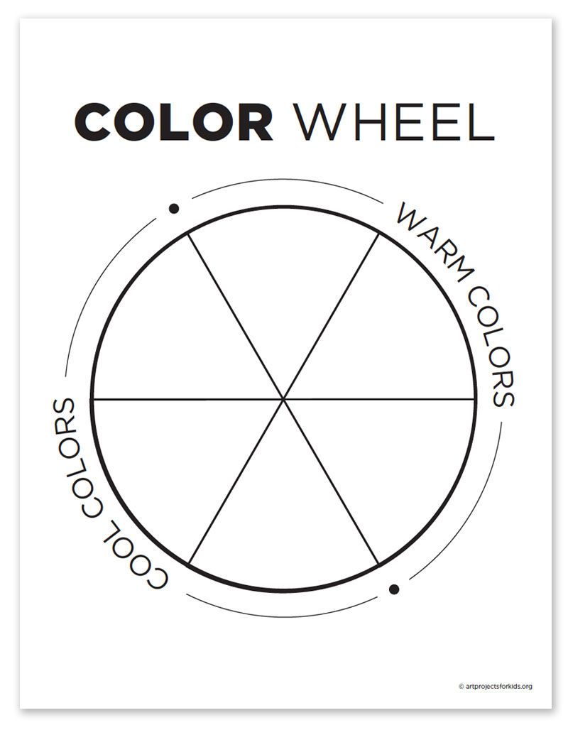 Color Wheel Coloring Page: Free Printable Sheets For Kids throughout Free Printable Color Wheel Worksheet