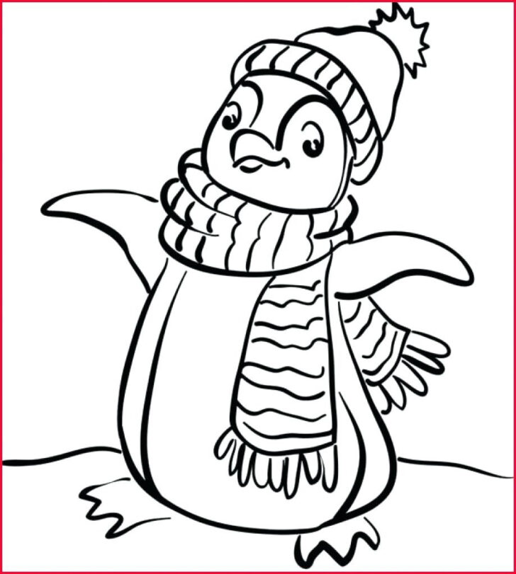 Free Printable Winter Color Sheets