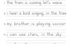 Correct The Sentences Worksheets, 10 Page Printable, For 1St And intended for Free Printable 2Nd Grade Writing Worksheets