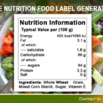 Create Nutrition Label Templates Free Trial Uk Throughout Free Printable Sample Food Label Generator