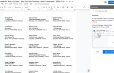 Create &amp; Print Labels - Label Maker For Avery &amp; Co - Google in Printable Label Template For Google Docs