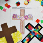 Cross Template  Free Printable   Childhood Magic Intended For Free Printable Stained Glass Cross Patterns