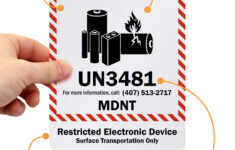 Custom Lithium Battery Mark Label - Add Un#, Company Info, Sku: Lb for Usps Lithium Battery Label Printable