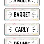 Customize 643+ Folder Labels Templates Online   Canva For Subject Label Design Printable