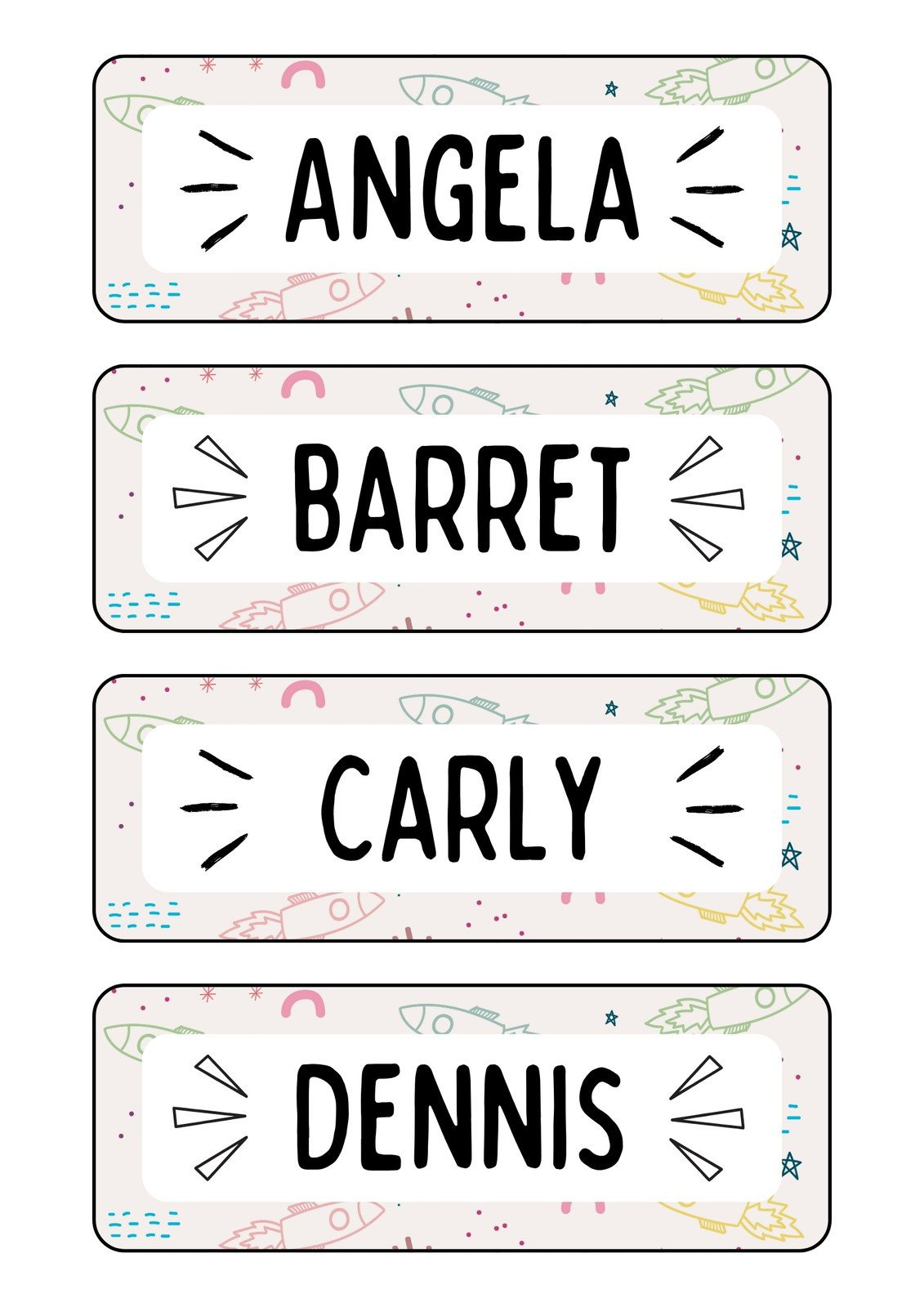 Customize 643+ Folder Labels Templates Online - Canva for Subject Label Design Printable