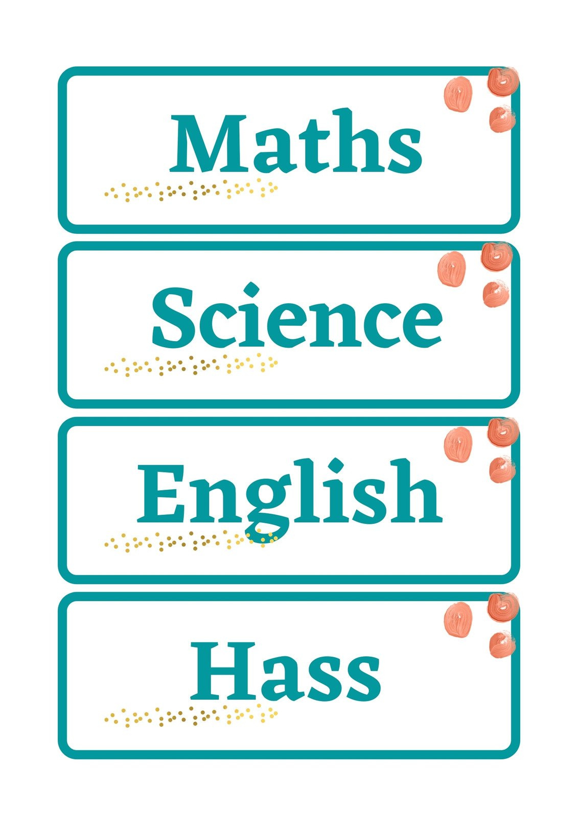 Customize 669+ Folder Labels Templates Online - Canva intended for Label For Notebook Printable