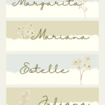 Customize 669+ Folder Labels Templates Online   Canva Within Printable Label For Notebook