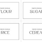 Customize 855+ Jar Label Templates Online   Canva Intended For Printable Label For Jars