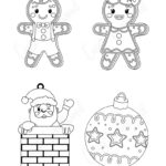 Cute Printable Christmas Ornaments   Cassie Smallwood Throughout Free Printable Christmas Ornaments Stencils