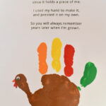 Cutest Turkey Handprint Craft + Poem Printable   Make Life Lovely Inside Free Printable Turkey Handprint Poem Printable