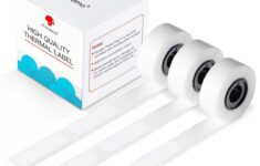 D30 Label Tape, White Printable Labels Compatible With Thermal with regard to Printable Label Tape