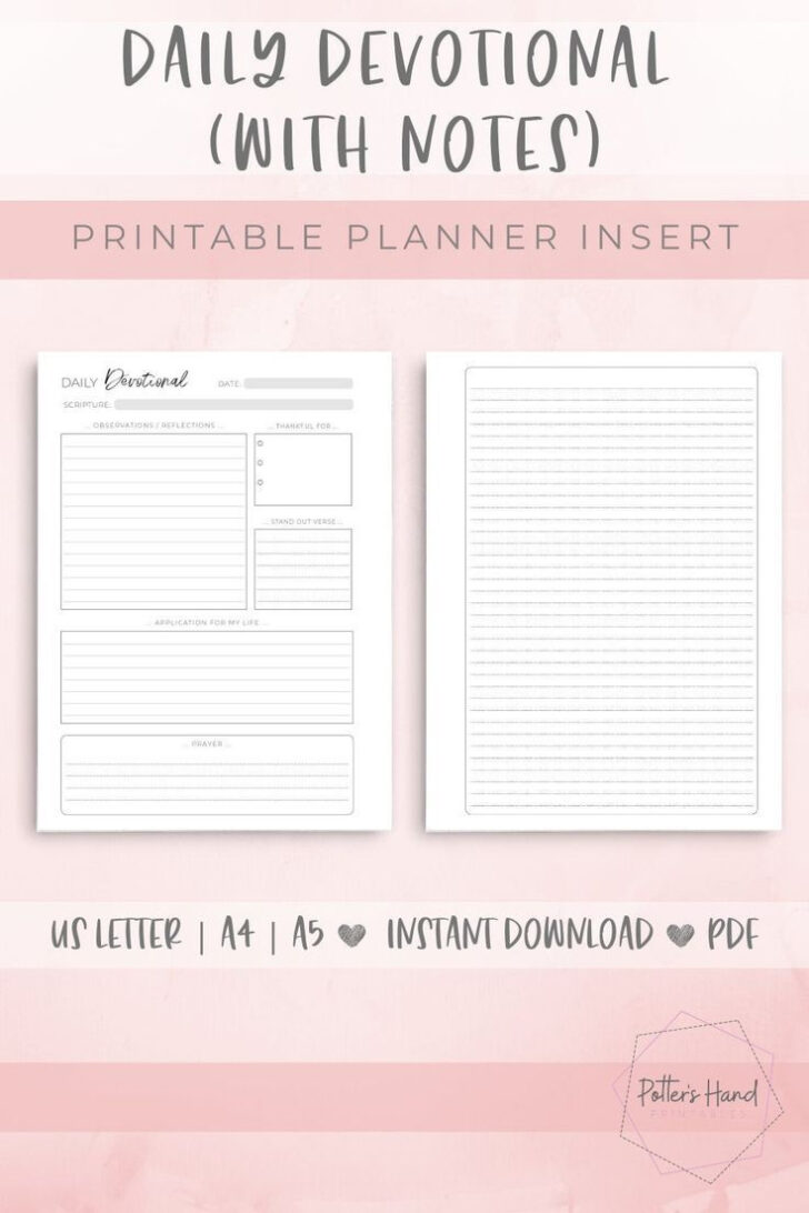 Free Printable Daily Devotions For Adults