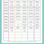 Daily Homeschool Schedule Samples   Happiness Is Homemade With Regard To Free Printable Homeschool Daily Schedule Printable