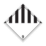 Dangerous Goods Class 9   Placards, Signs, And Labels Pertaining To Printable Class 9 Hazmat Label