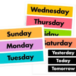 Days Of The Week Labels Printable Free | Www.lx.iriss.uk Intended For Printable Days Of The Week Labels