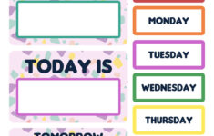 Days Of The Week Labels Printable Free | Www.lx.iriss.uk intended for Printable Days of The Week Labels