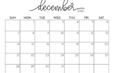 December 2025 Calendars - 107 Free Printables | Printabulls throughout Free Printable December 2025 Calendar