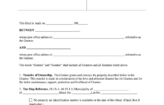 Deed Of Gift: Fill Out &amp; Sign Online | Dochub with Free Printable Gift Deed Form