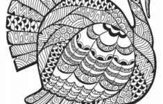 Detailed Turkey Advanced Coloring Page | A To Z Teacher Stuff intended for Free Printable Adult Thanksgiving Coloring Pages