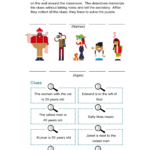 Detective Clues: Solve The Mystery In The Puzzle Worksheet   All Esl Within Free Printable Detective Games For Adults
