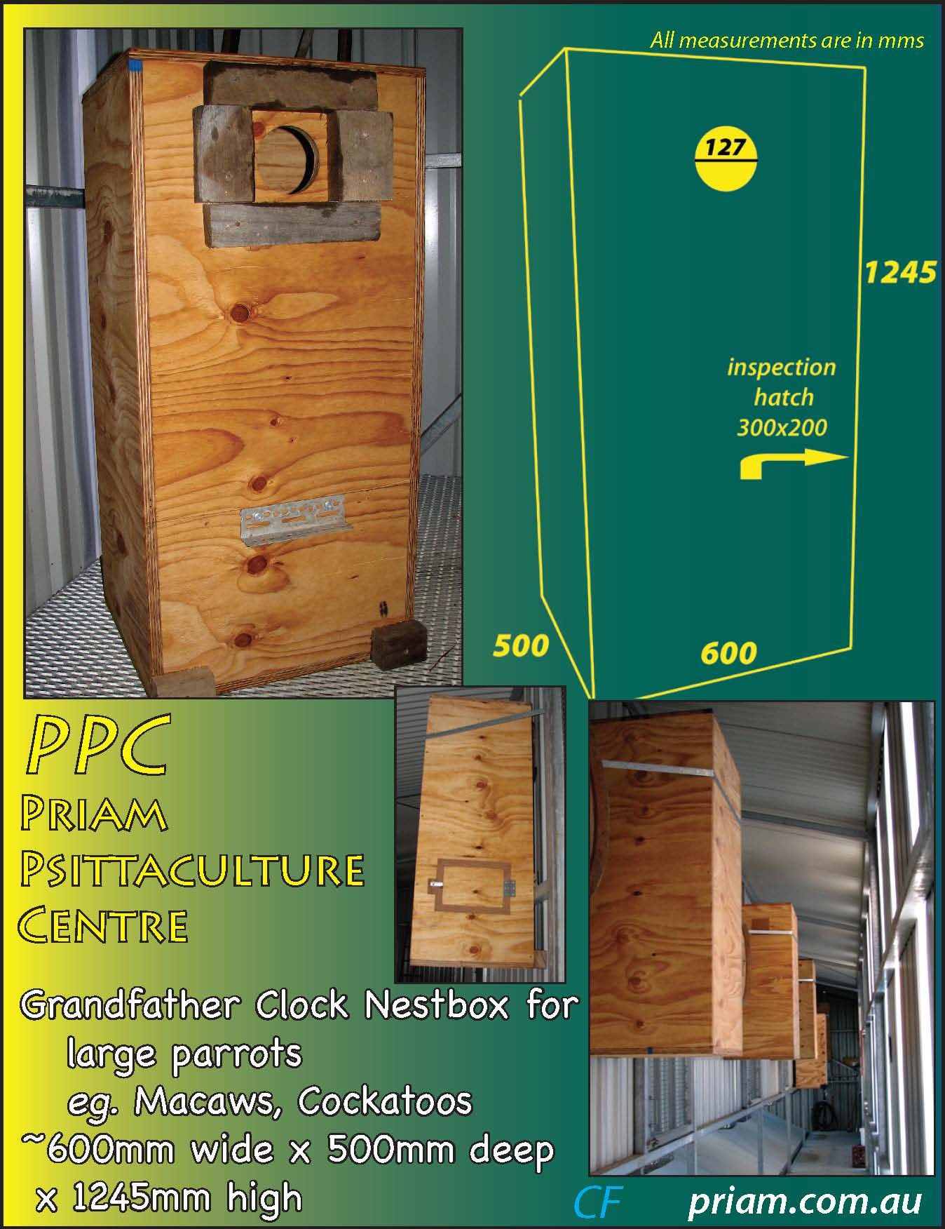 Discover 7 Nest Box And Nesting Boxes Ideas On This Pinterest in Macaw Parrot Nest Box Design Template