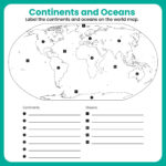 Discover 8 My Saves And Social Studies Worksheets Ideas On This In Label Continents And Oceans Printable