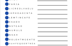 Disney Character Word Scramble Activity Pages - Free Printable for Free Printable Word Scramble