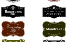 Diy Harry Potter Potion Bottles With Free Printable Labels (And throughout Harry Potter Potion Labels Free Printable