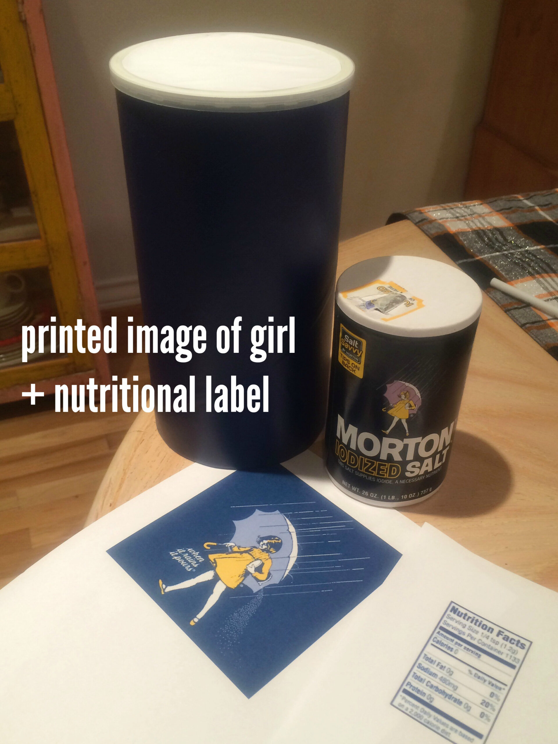 Diy Morton Salt Girl Costume pertaining to Morton Salt Label Printable