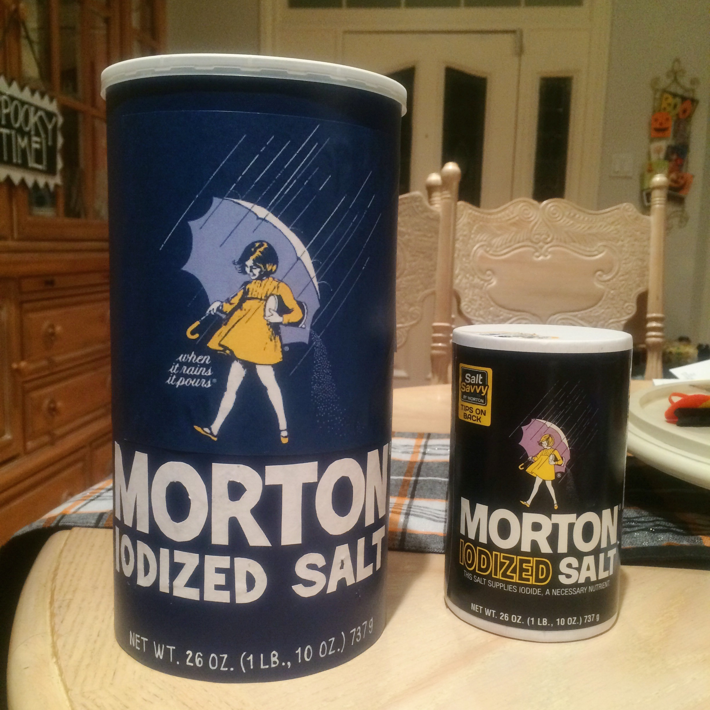 Diy Morton Salt Girl Costume regarding Morton Salt Label Printable