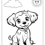 Dog And Puppy Coloring Pages And Coloring Sheets – Free Printables Throughout Free Printable Coloring Pages Puppy