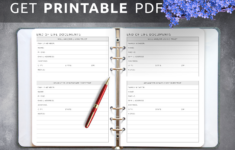 Download Printable End Of Life Documents Pdf intended for Free Printable End-Of-Life Checklist